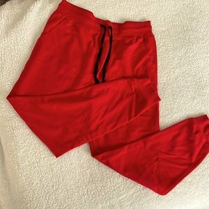 Women’s red light weight sweats